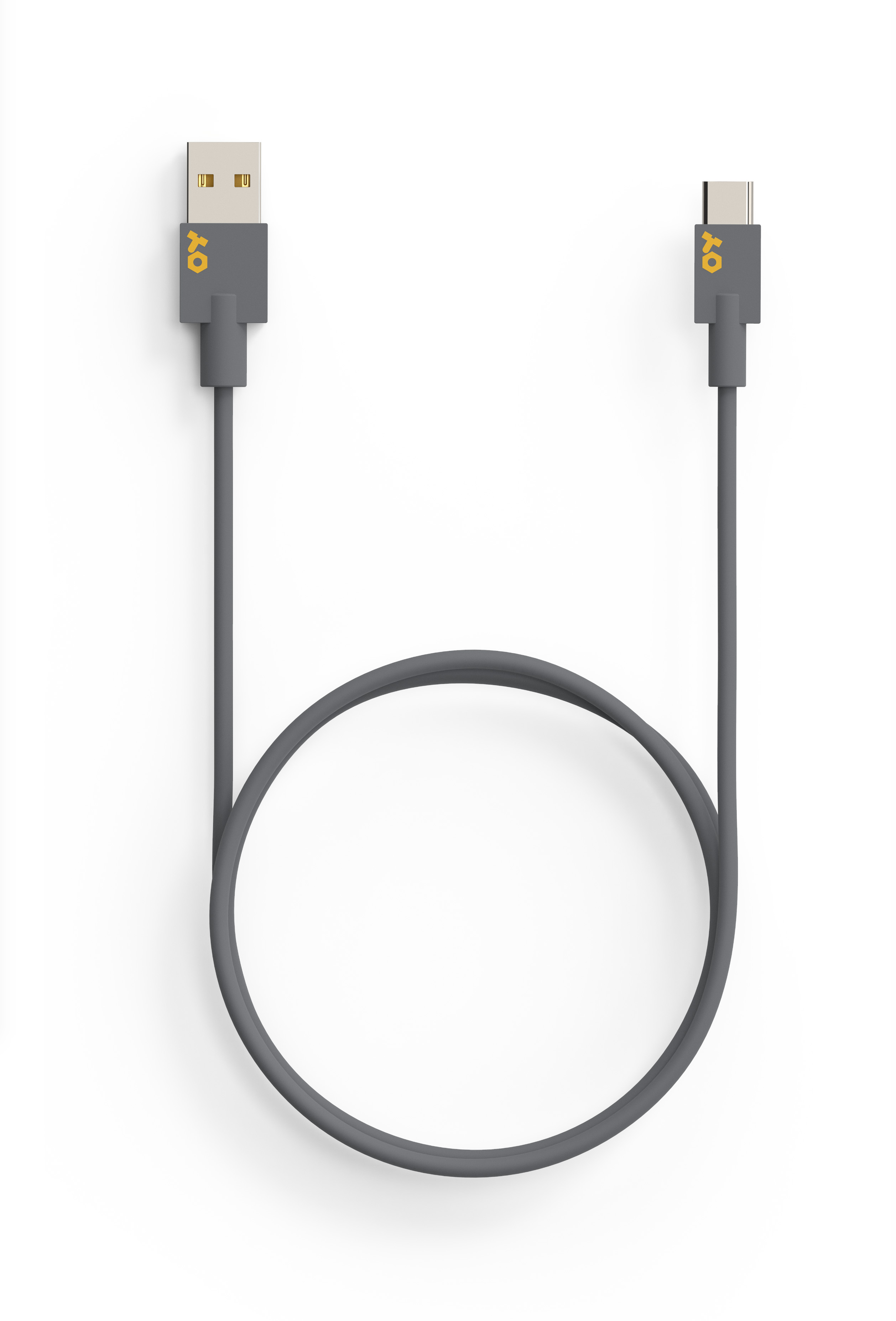 USB-A to USB-C Cable Design and render for teenage engineering 2017