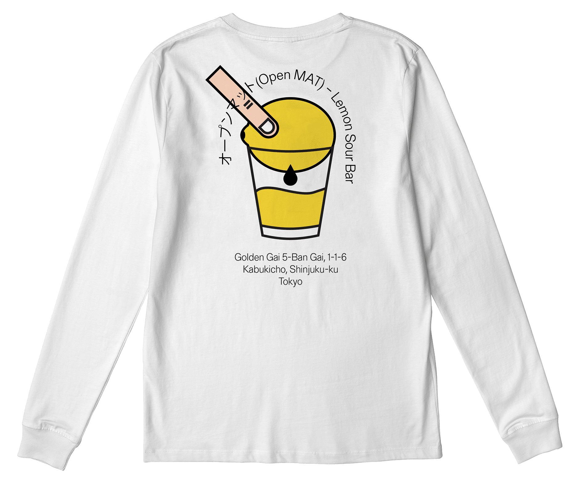 T-shirt for Open Mat - Lemon Sour Bar