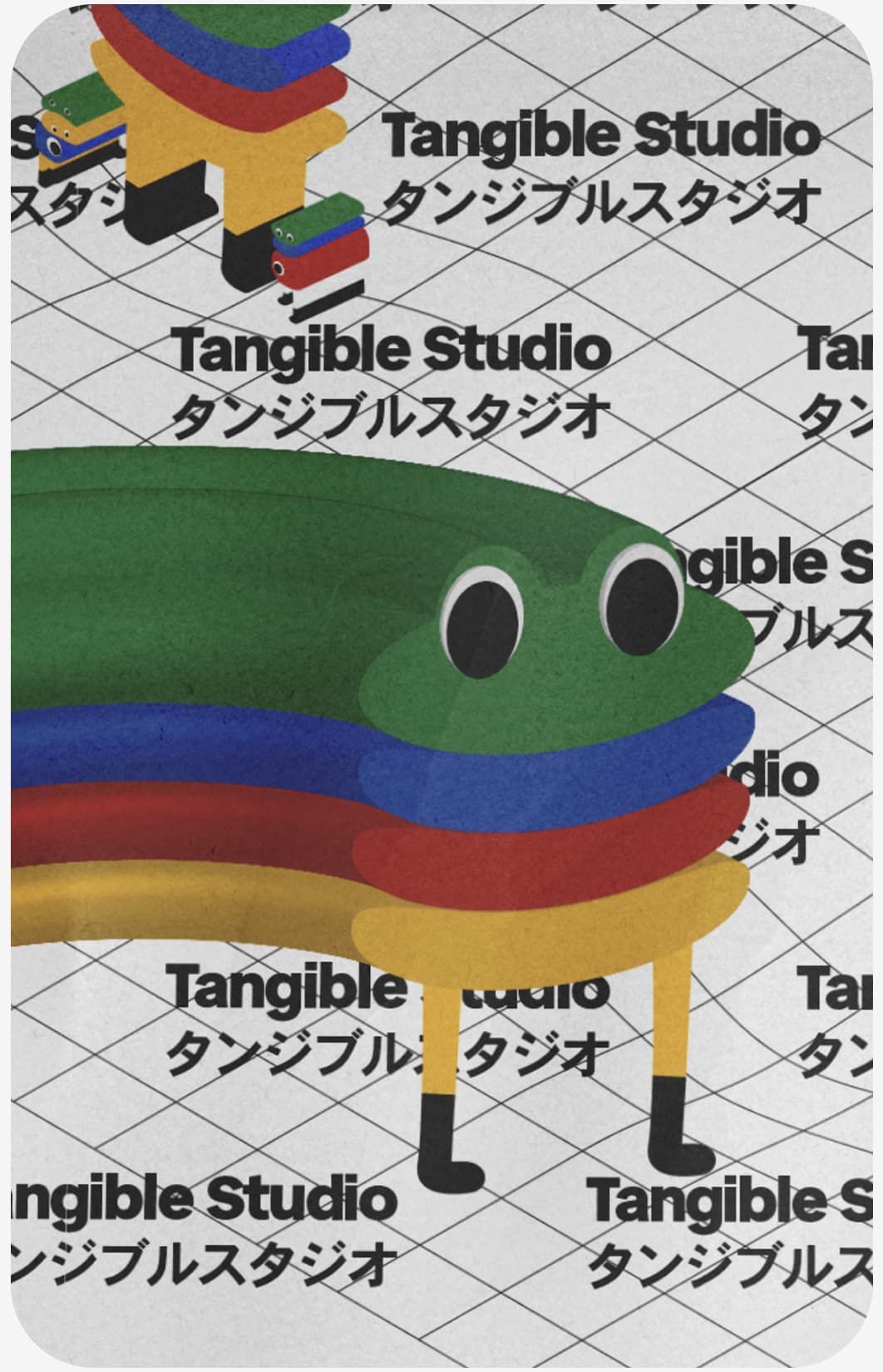 character and logo design for Tangible Studio & Store Tokyo Japan 2022
